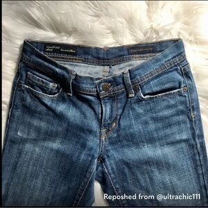 Citizens Of Humanity Dark Indigo Flare Jeans